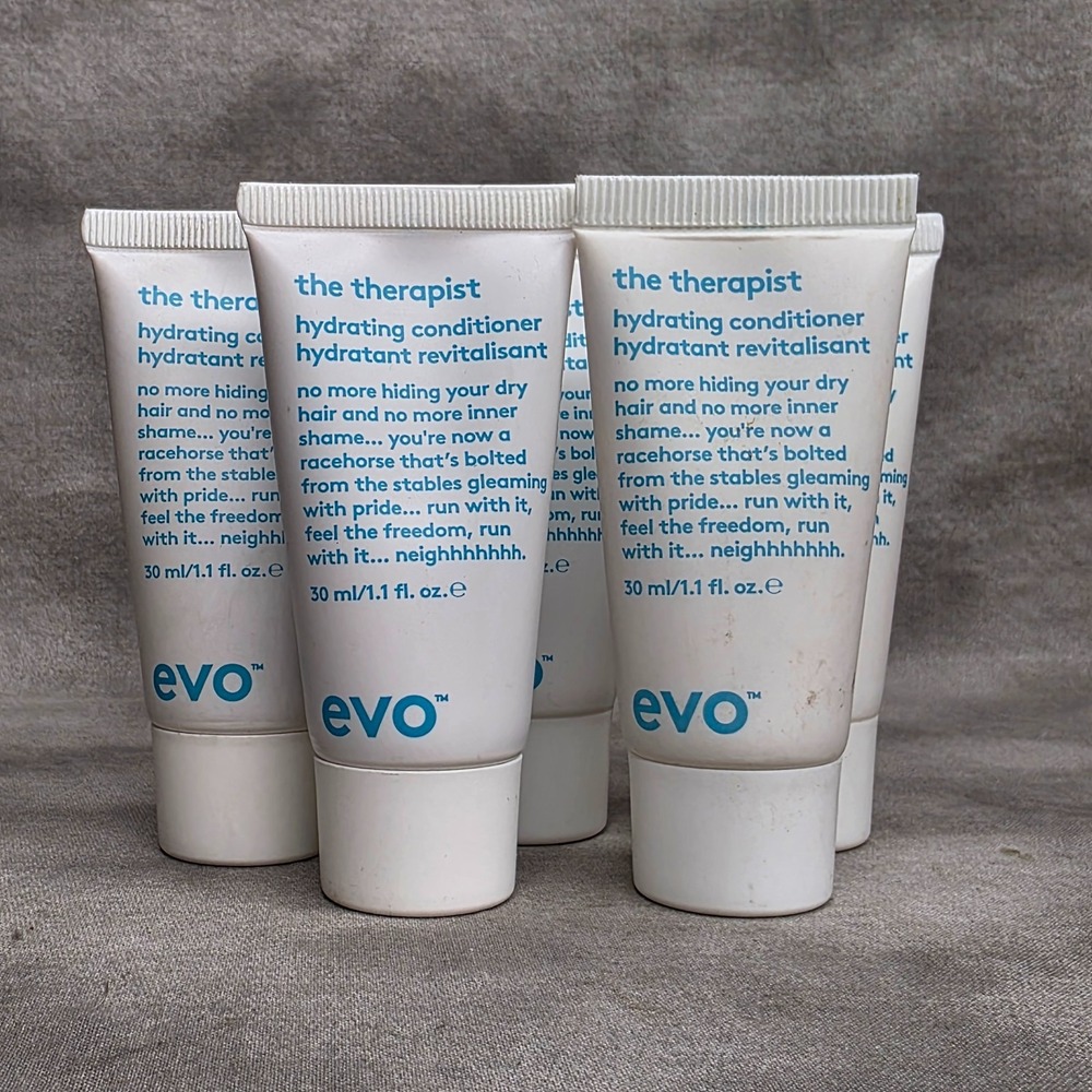(X5) EVO The Therapist Hydrating Conditioner 1.1 fl oz Travel Size Sealed